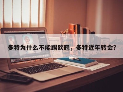 多特为什么不能踢欧冠，多特近年转会？