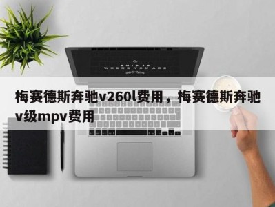 梅赛德斯奔驰v260l费用，梅赛德斯奔驰v级mpv费用