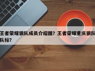 王者荣耀狼队成员介绍图？王者荣耀重庆狼队队标？