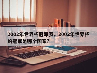 2002年世界杯冠军赛，2002年世界杯的冠军是哪个国家？