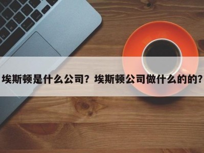 埃斯顿是什么公司？埃斯顿公司做什么的的？