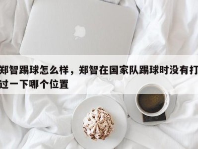 郑智踢球怎么样，郑智在国家队踢球时没有打过一下哪个位置