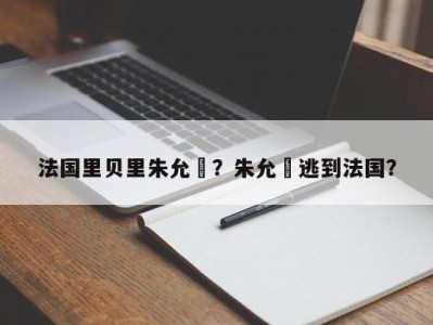 法国里贝里朱允炆？朱允炆逃到法国？