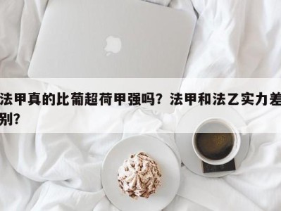 法甲真的比葡超荷甲强吗？法甲和法乙实力差别？