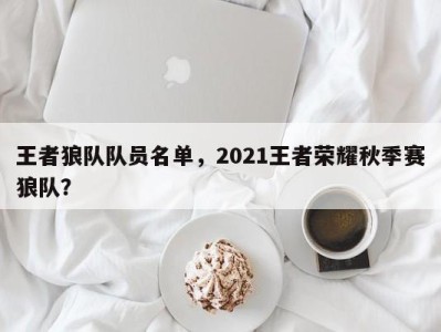 王者狼队队员名单，2021王者荣耀秋季赛狼队？