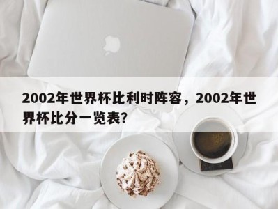 2002年世界杯比利时阵容，2002年世界杯比分一览表？